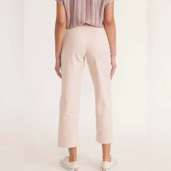 NEW Marine Layer Peach Whip Jeans Women’s Pants Sz 14 Cropped High Waist NWT - Picture 3 of 10
